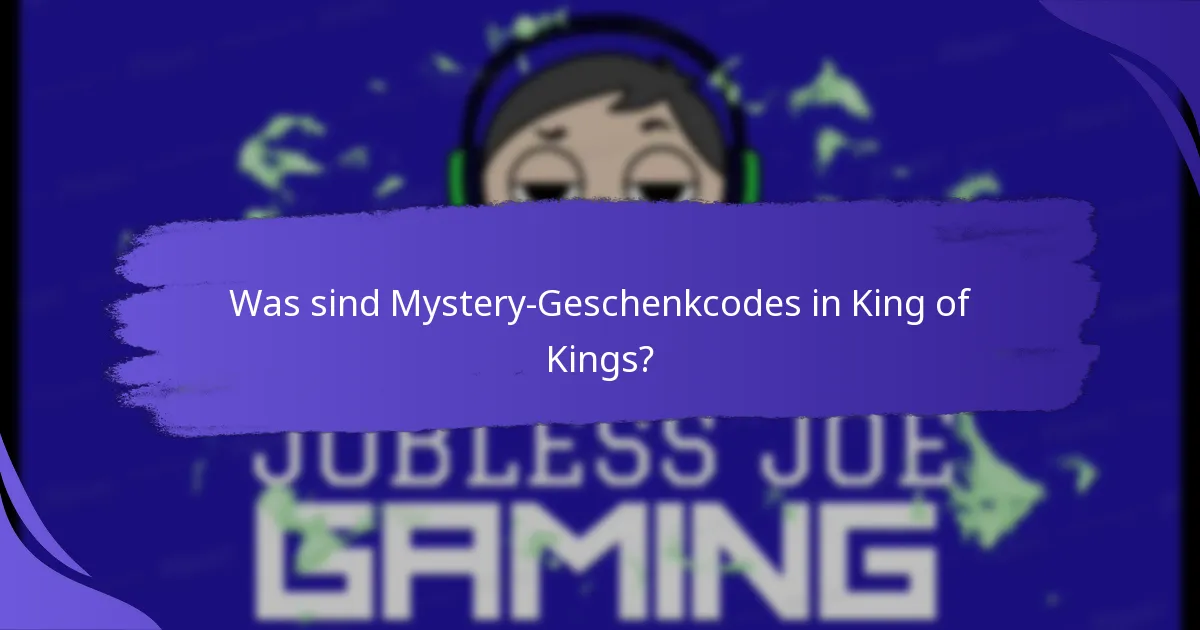 Welche Belohnungen können die Spieler von Mystery-Geschenkcodes erwarten?