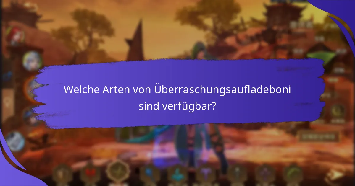 Welche Plattformen bieten die besten Überraschungsaufladeboni?