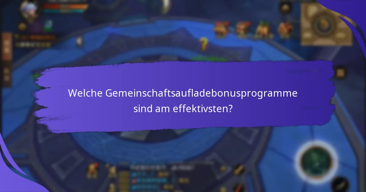 Was sind die potenziellen Nachteile von Gemeinschaftsaufladeboni?