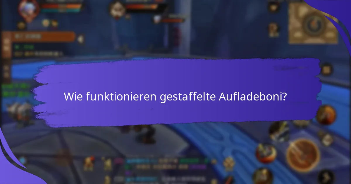 Wie vergleichen sich gestaffelte Aufladeboni mit anderen Treueprogrammen?