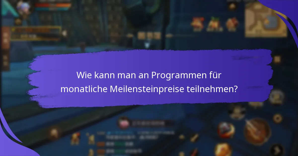 Welche verschiedenen Arten von Meilensteinpreisprogrammen gibt es?
