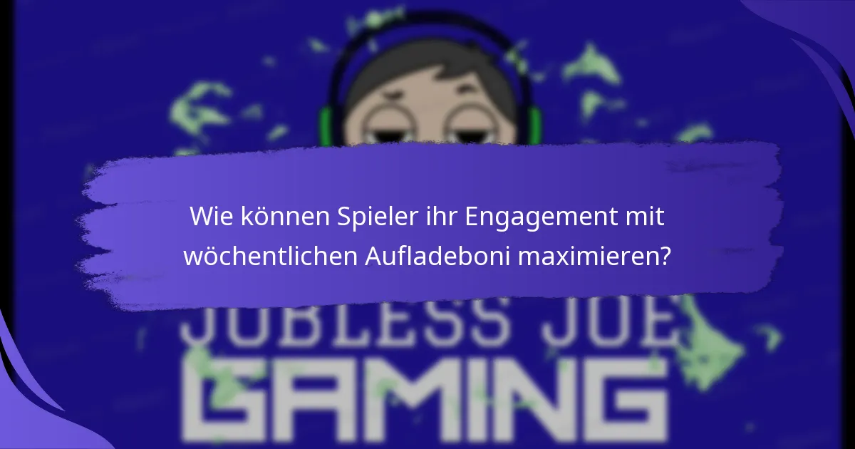 Was sind die potenziellen Risiken oder Einschränkungen von wöchentlichen Aufladeboni?
