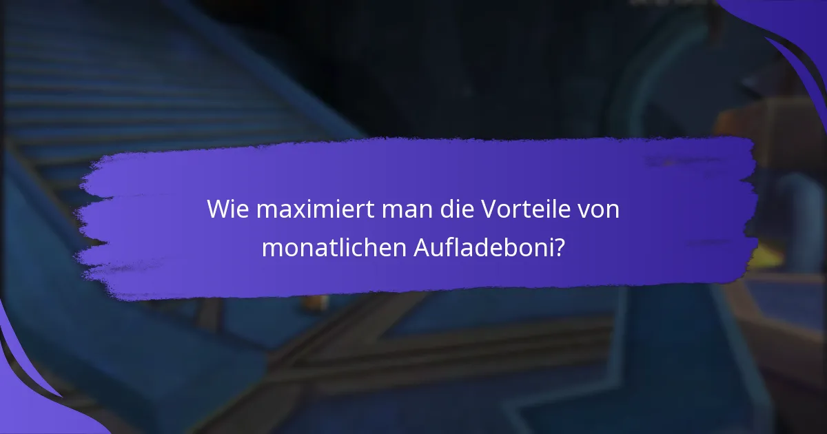 Wie vergleichen sich monatliche Aufladeboni zwischen verschiedenen Anbietern?